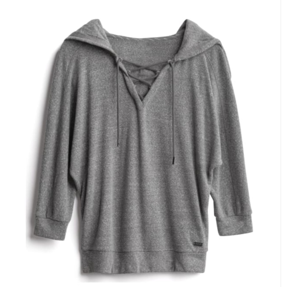 Front Lace up sweater